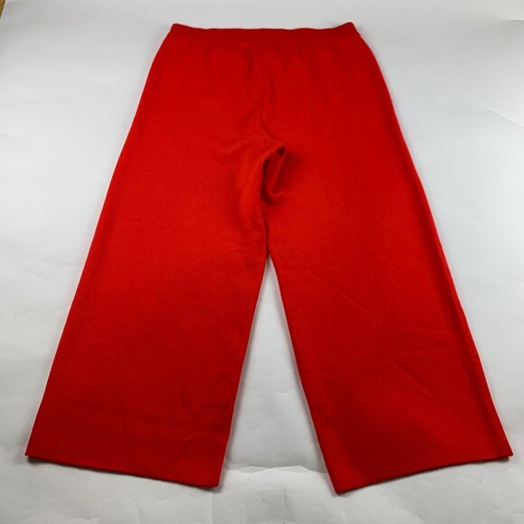 G.I.L.I. Red Soft Knitted Wide Leg Lounge Pant XL - Picture 5 of 6
